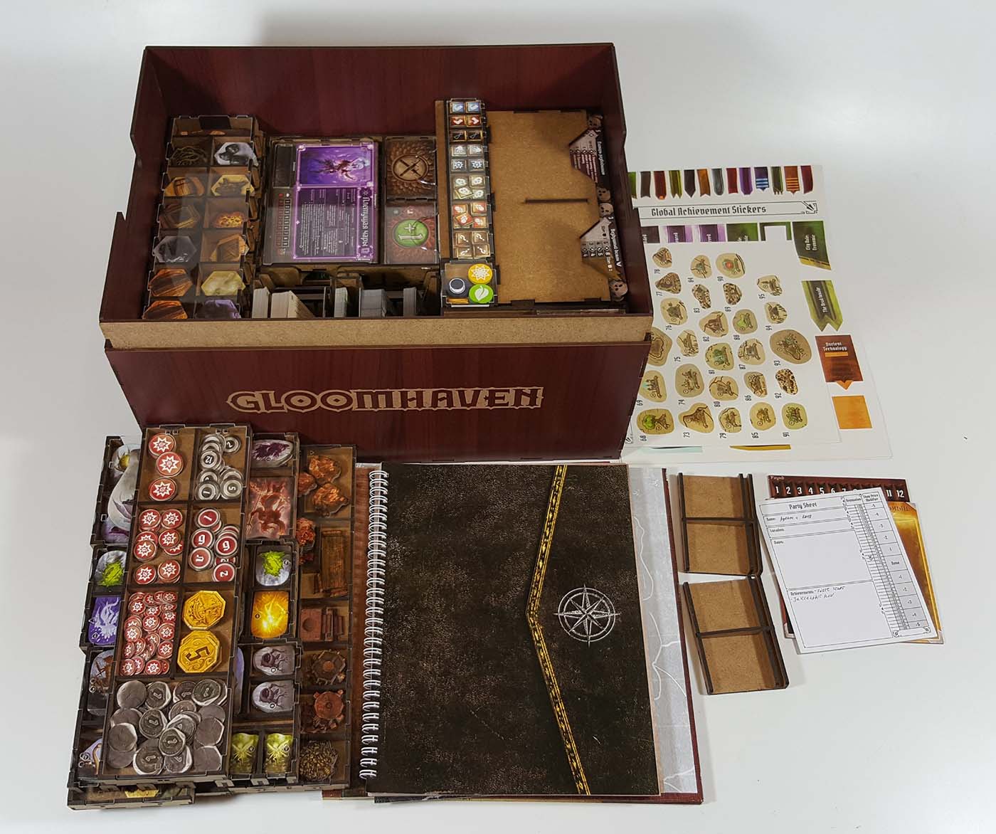 Игронайзер GameBoxAdvanced для Мрачной гавани (Gloomhaven)
