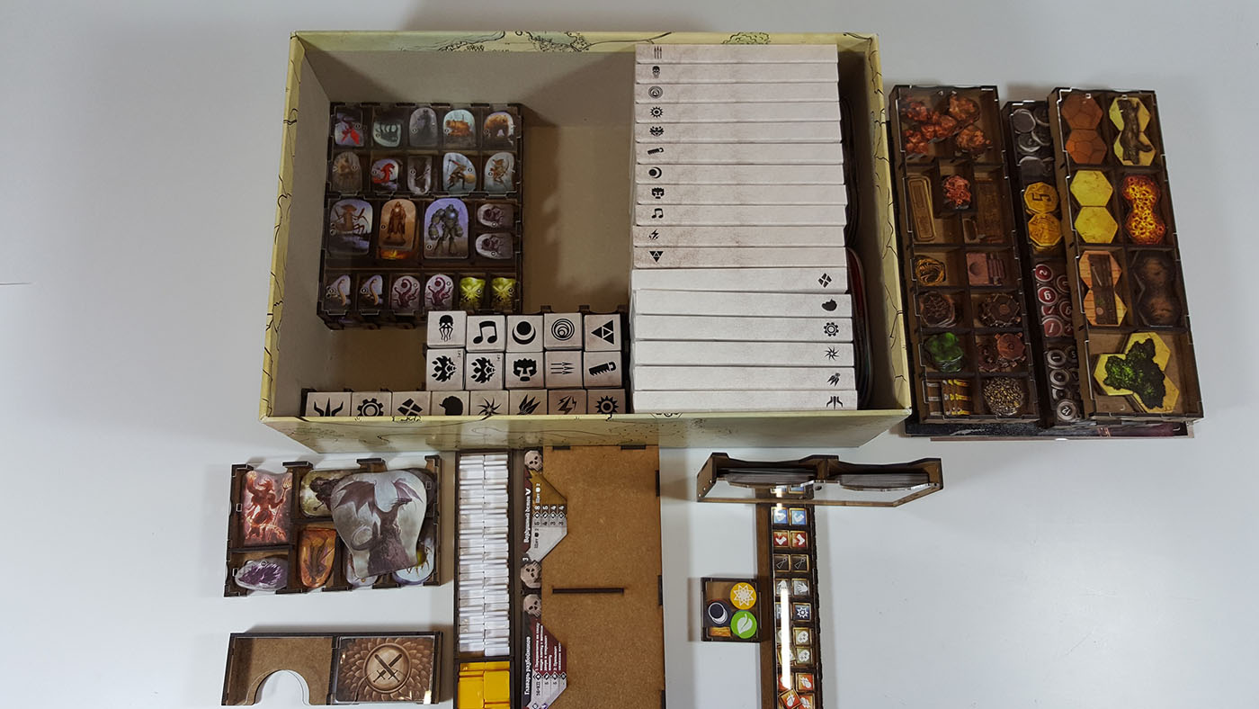 Игронайзер GameBoxAdvanced для Мрачной гавани (Gloomhaven)