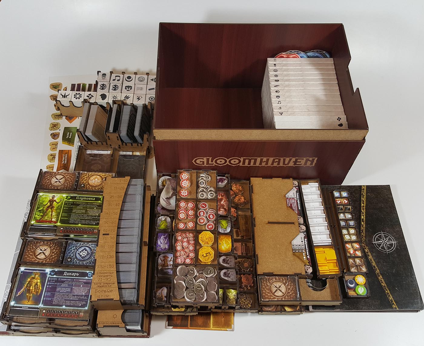 Игронайзер GameBoxAdvanced для Мрачной гавани (Gloomhaven)